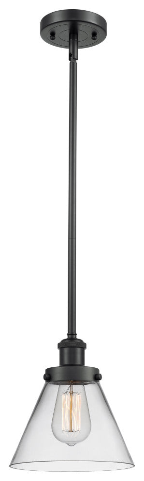 Innovations Lighting 916-1S-BK-G42-L-LED Cone 1 Light 8" Mini Pendant