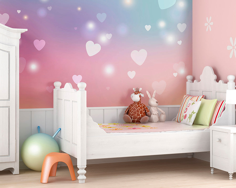 Sweet Hearts Wall Mural