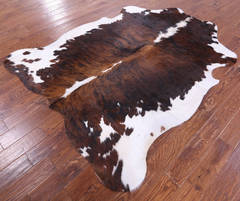 Brindle Natural Cowhide Rug 7' 4" X 6' 1" C2374