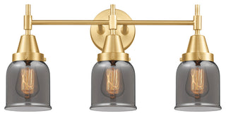 Innovations 447-3W-SG-G53 3-Light Bath Vanity Light, Satin Gold