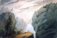 David Claypoole Johnston At the Waterfall, Gallery Wrapped Canvas, 18"x27"