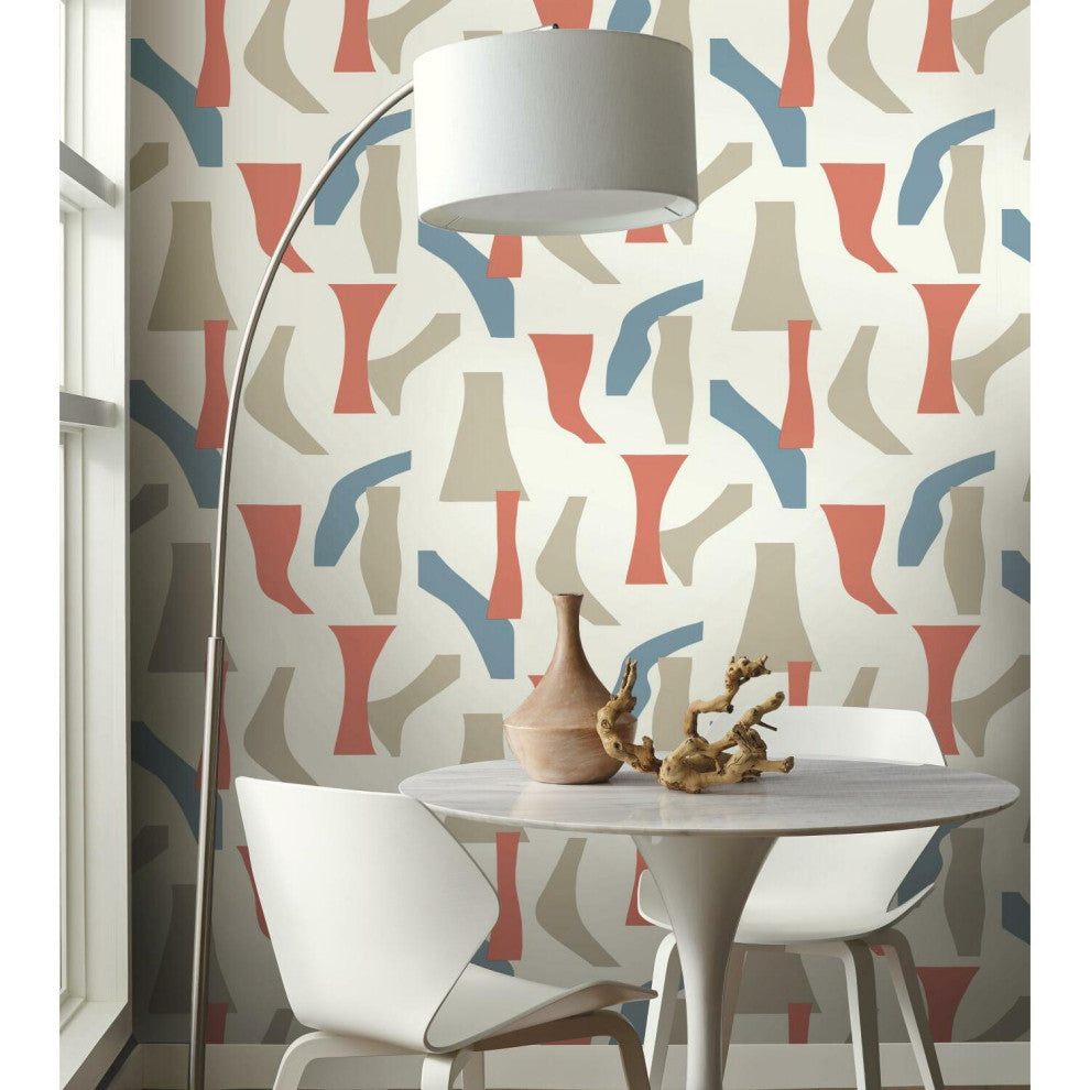 Modernist Peel and Stick Wallpaper