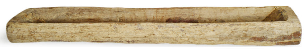 Consigned Old Narrow Wood Trough 3