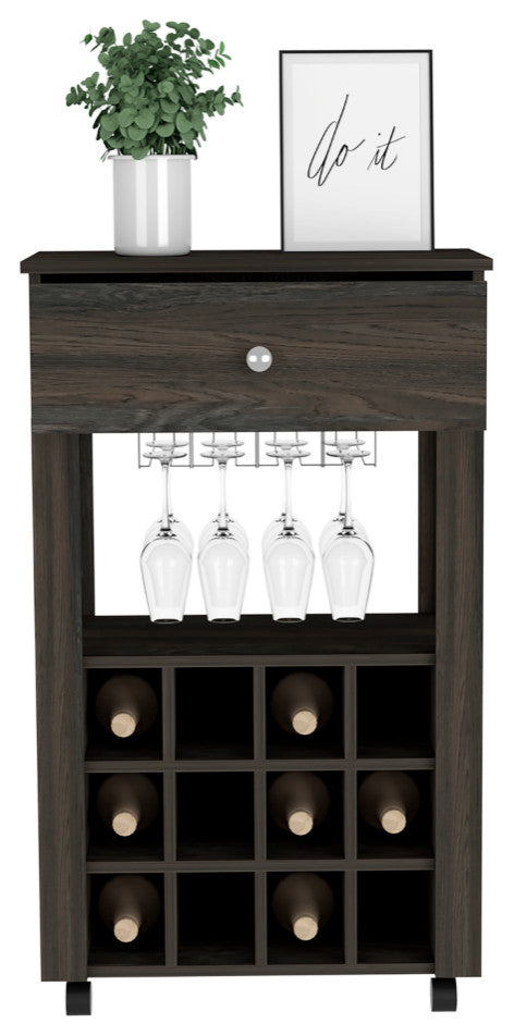 Bar Cart Bayamon, Living Room, Espresso