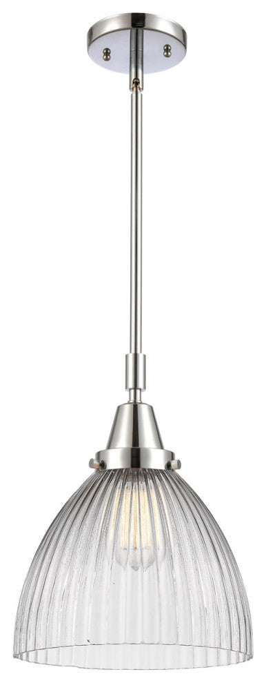 INNOVATIONS LIGHTING 447-1S-PC-G222-LED Seneca Falls Mini Pendant