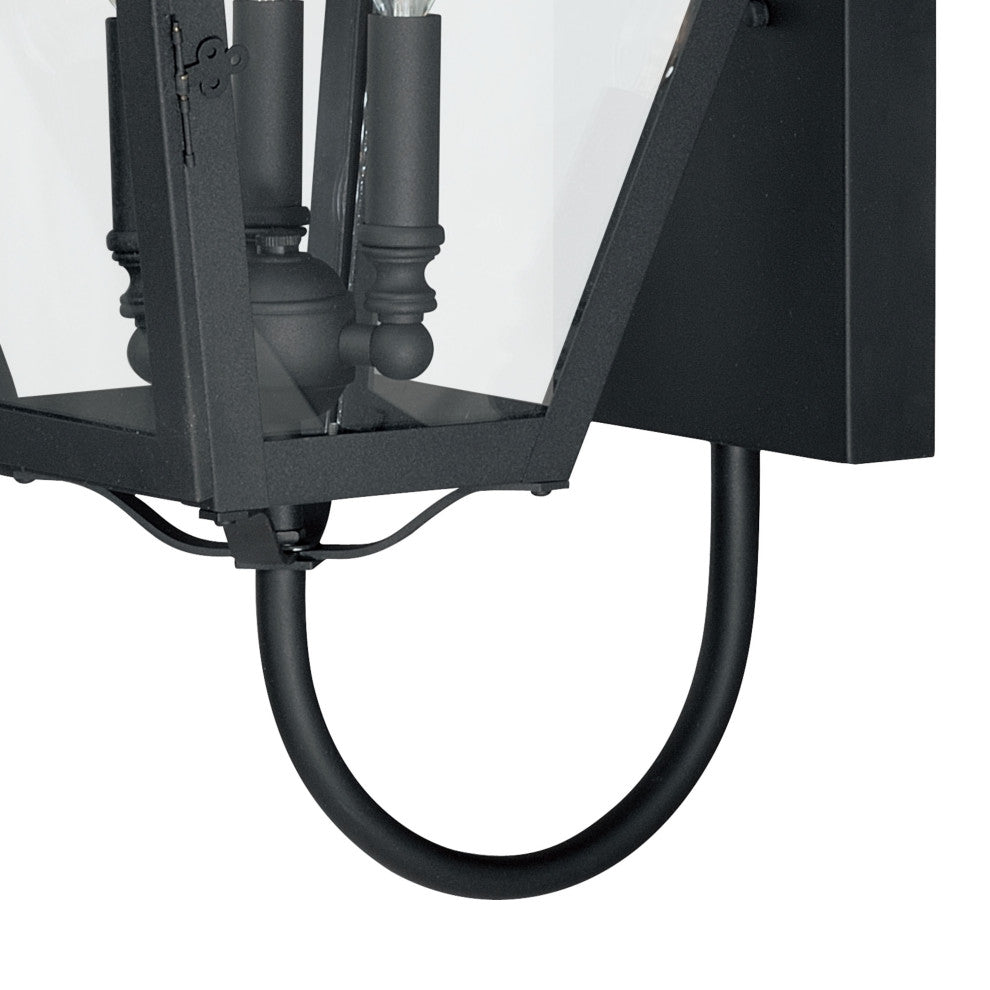 Nottingham 12" Outdoor Wall Light Textured Black