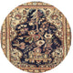 Ahgly Company Indoor Round Traditional Area Rugs, 3' Round