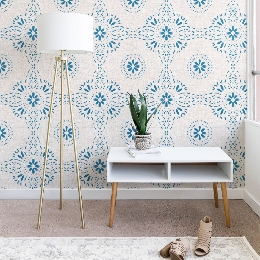Schatzi Brown Libby Boho Aqua Wallpaper