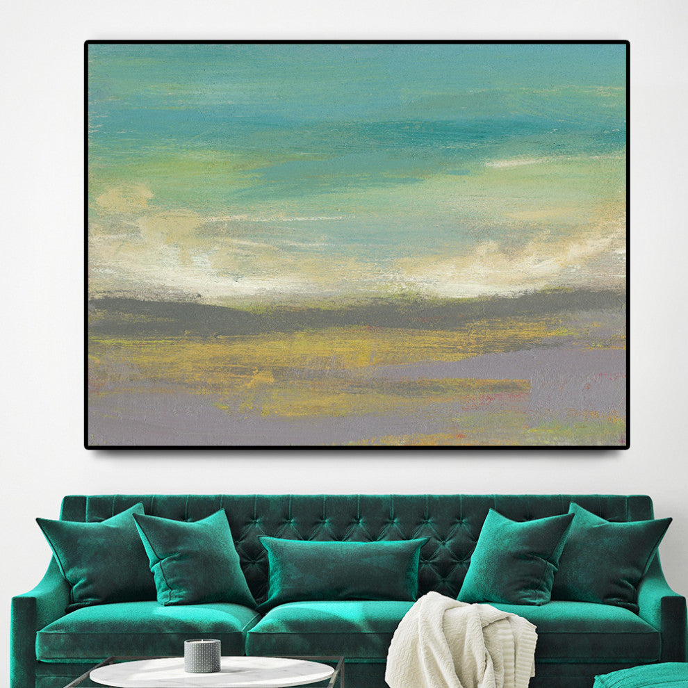 "Sunset Study II" Oversized Framed Canvas, 40" x 60"