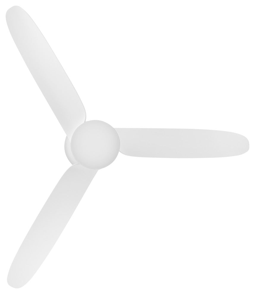 Hinkley Neo 52" Integrated LED Indoor/Outdoor Flush Mt Ceiling Fan,Matte White