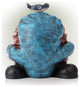 22" Tall Mooning "Welcome" Outdoor Garden Gnome with Bird Yard Statue Decoration