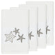 Lydia 4-Piece Embellished Hand Towel Set, White