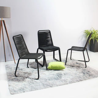 Set of 4 Neil Chair, Black