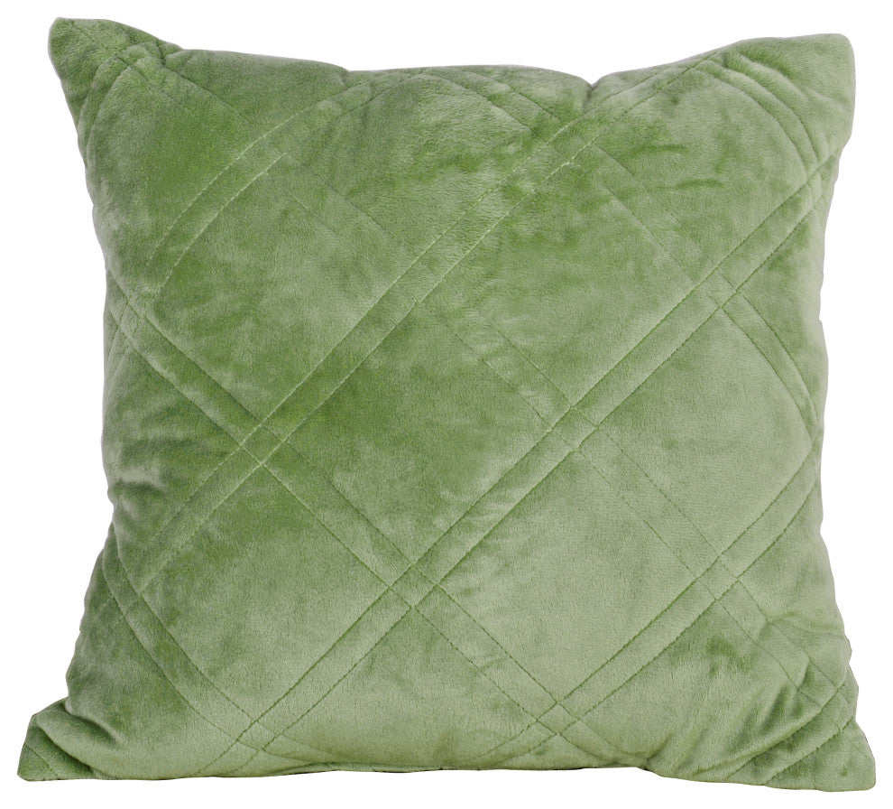 Supersoft Microplush Quilted 4-Piece Bed Spread Set, Sage, Queen