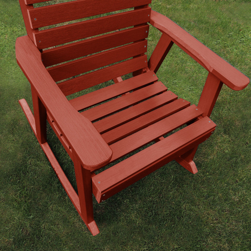 Soren Rocking Chair, Red