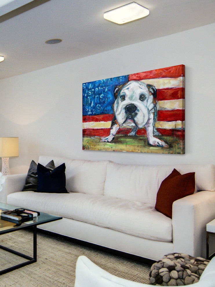 "No Bull" Painting Print on Canvas by Tori Campisi