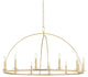 Howell 12-Light Chandelier Aged Brass Finish