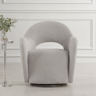 Uttermost Wander Fabric Swivel Chair