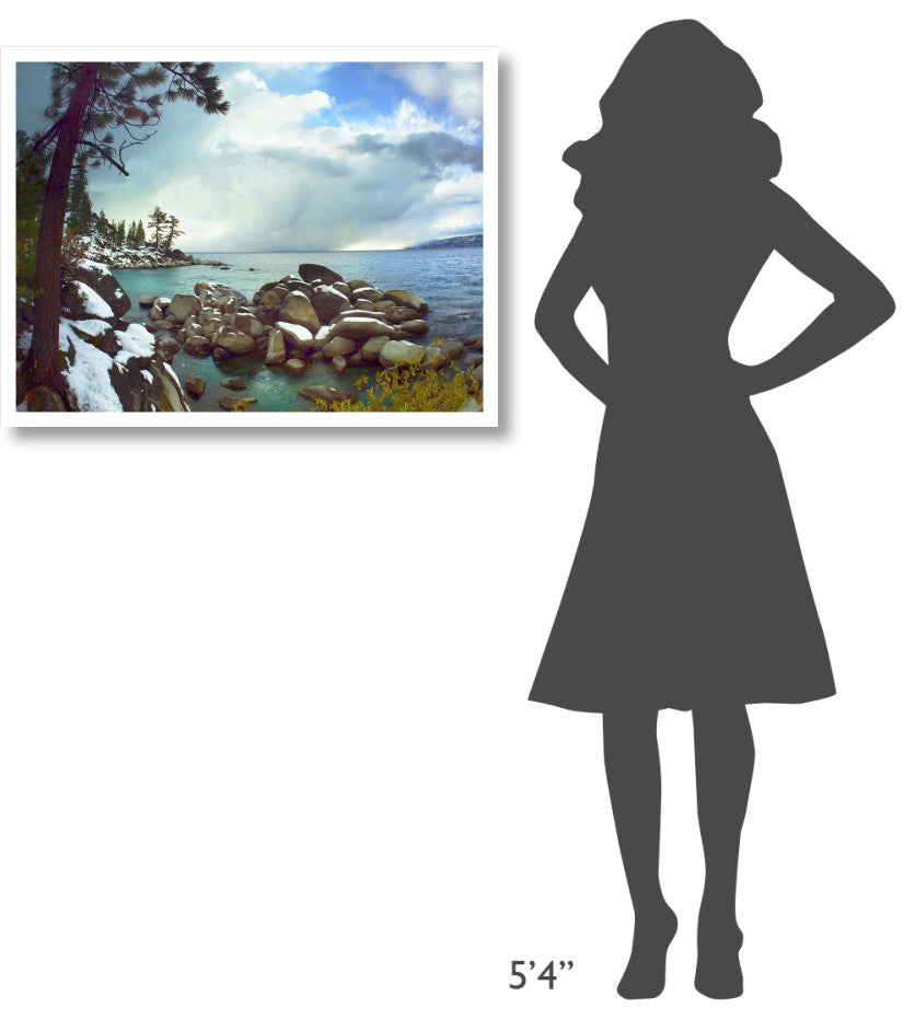 "Memorial Point, Lake Tahoe, Nevada" Paper Print by Tim Fitzharris, 34"x26"