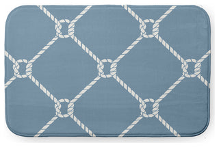 24" x 17" Ahoy! Bathmat, Dusty Smoke