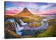 "Kirkjufell Autumn Colors, Iceland" Wrapped Canvas Art Print, 36"x24"x1.5"