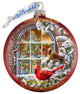 Christmas Window Glass Ornament