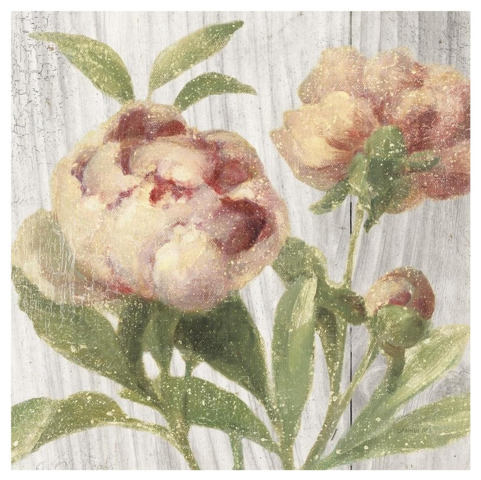 "Scented Cottage Florals I Crop" Digital Paper Print by Danhui Nai, 42"x42"