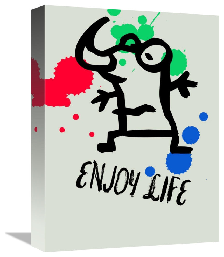 "Enjoy Life Poster 1" Fine Art Print