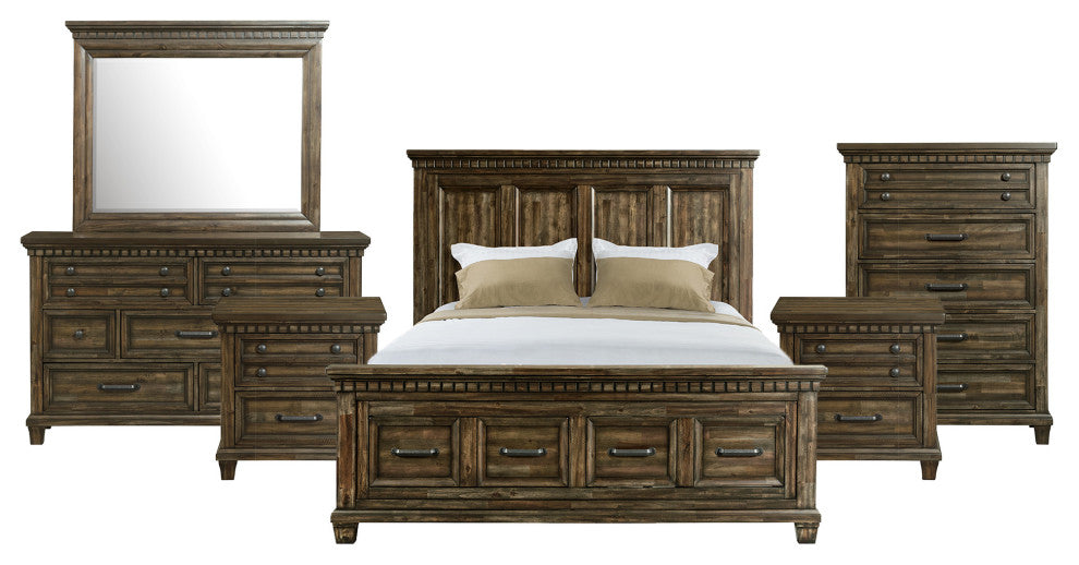 Johnny King Storage 6-Piece Bedroom Set