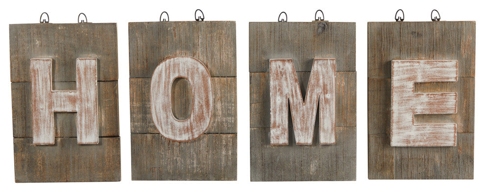Nearly Natural 7090 40 Rustic Farmhouse HOME Wall Art Decor