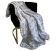 Plutus Taupe Lynx Faux Fur Luxury Throw Blanket, Throw 60"W x 72"L