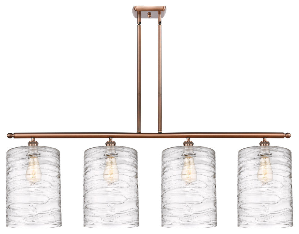 Innovations 516-4I-AC-G1113-L 4 Light Island Light, Antique Copper