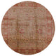 Ahgly Company Indoor Round Mid-Century Modern Area Rugs, 8' Round