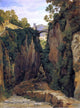 Heinrich Carl Reinhold Grotto near Sorrento With Bridge Wall Decal