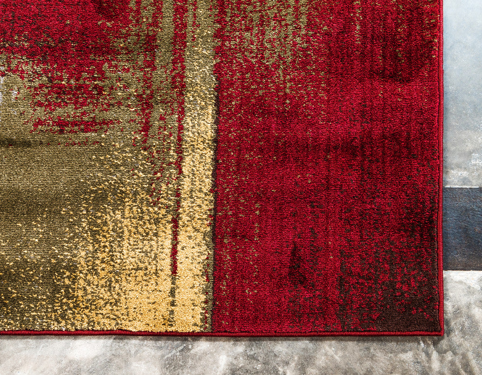 Unique Loom Multicolored Barista Timor 2' 2 x 6' 0 Runner Rug