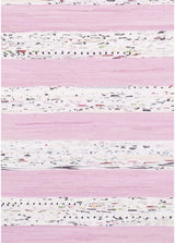 Safavieh Montauk Mtk720E Striped Rug, Ivory/Light Pink, 4'0"x6'0"