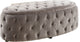 Bench, Light-Gray Fabric Fabric, Foam, TB117-2013 Light-Gray Fabric