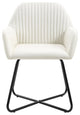 vidaXL Dining Chairs 6 pcs Cream Fabric
