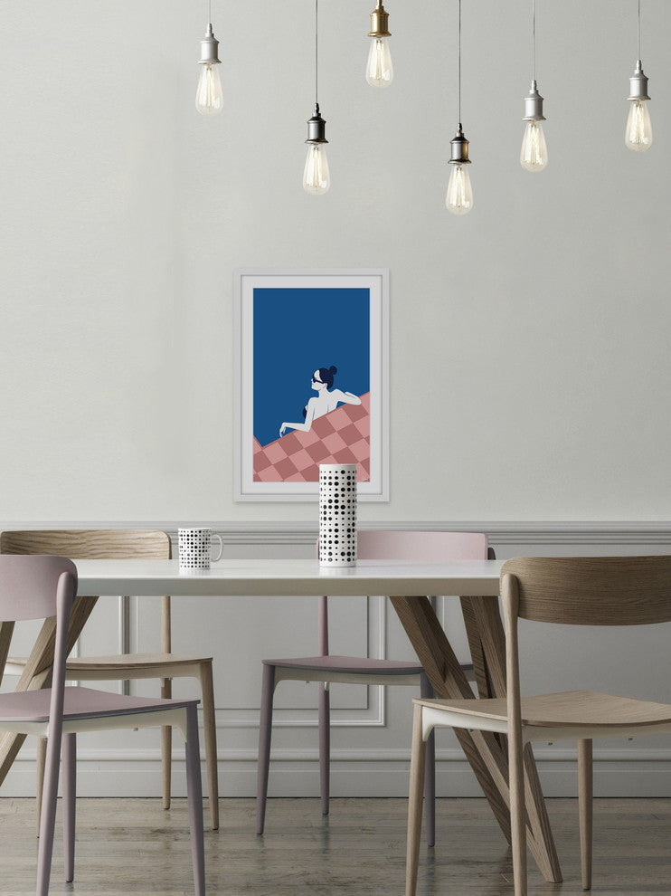 "So Private" Framed Painting Print, 24"x36"