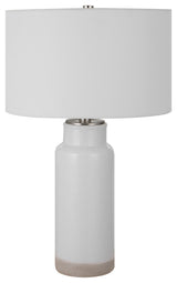 Uttermost Albany White Farmhouse Table Lamp