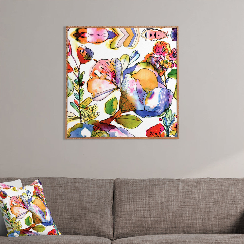 CayenaBlanca Blossom Pastel Framed Wall Art