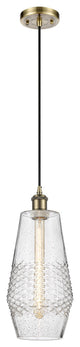 Innovations 516-1P-AB-G684-7 1 Light 7" Mini Pendant, Antique Brass