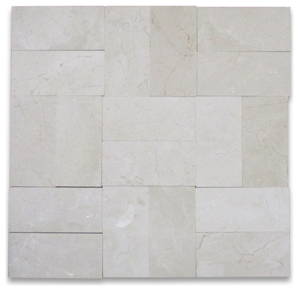 Crema Marfil Beige Marble 3x6 Subway Tile Polished, 100 sq.ft.