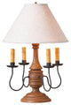 Jamestown Lamp in Hartford Mustard with Shade