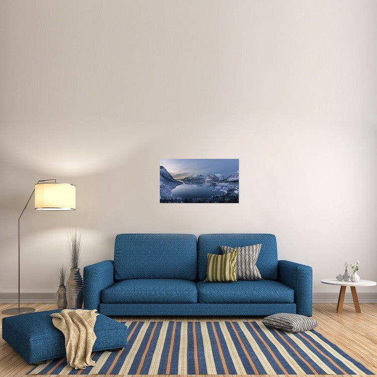 "Polar Night" Stretched Canvas Giclee by Tomasz Wozniak, 36x20"