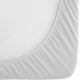 Bare Home Fleece Fitted Bottom Sheet Multi-Pack, White, King, Set of 5