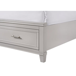 Gray Nova Ii King X Storage Bed