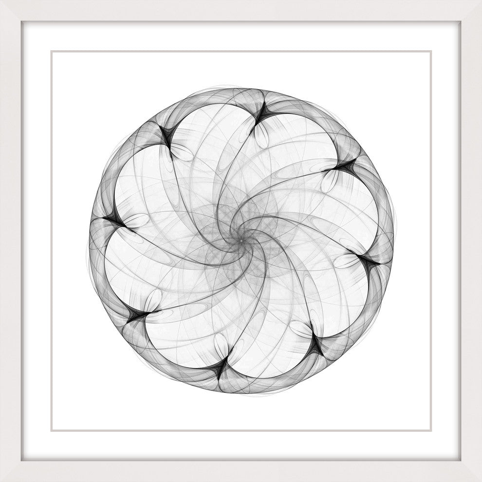 "Flower Contained" Framed Art Print