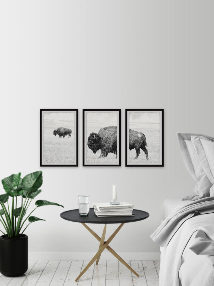 Keep Moving Triptych, Set of 3, 8x12 Panels