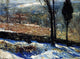 George Wesley Bellows The Stone Fence, 21"x28" Gallery Wrapped Canvas Print